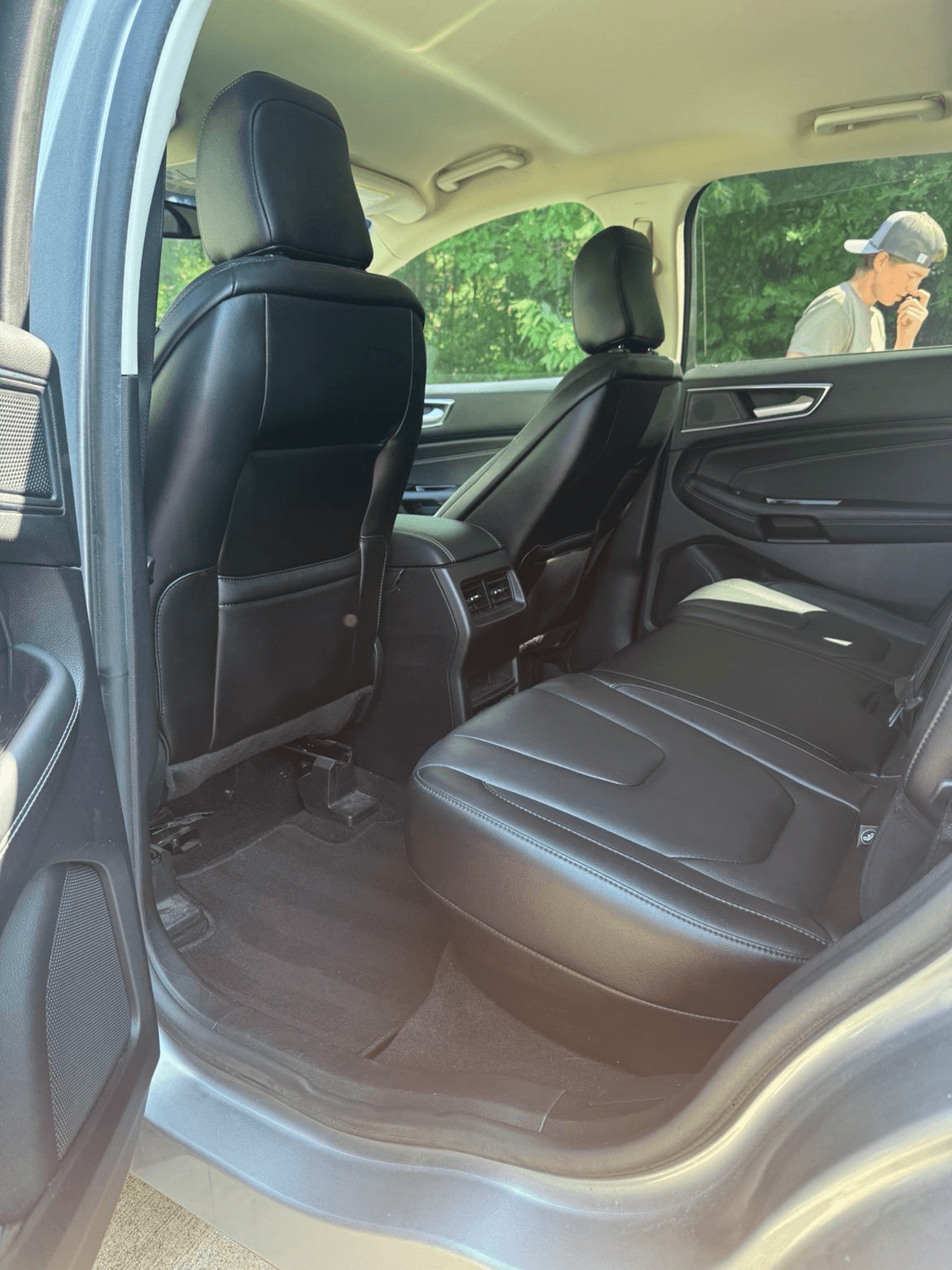Detailed SUV interior