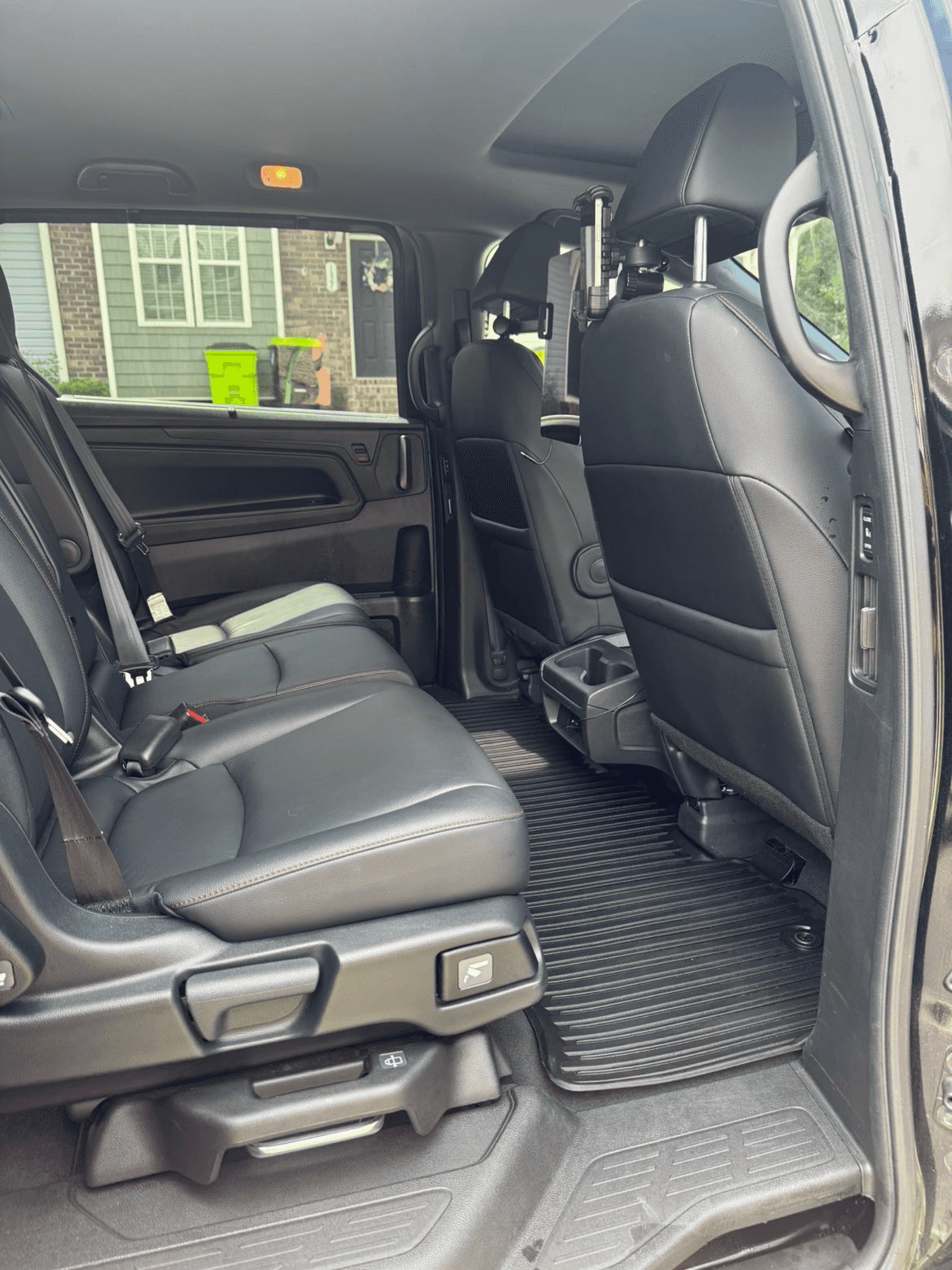 Detailed truck interior