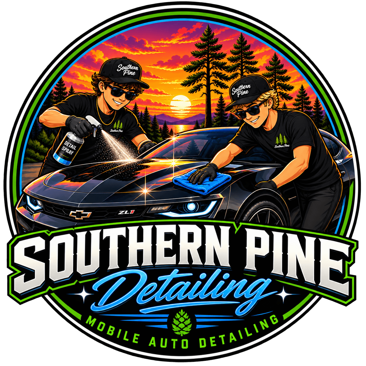 Southern Pine Detailing logo